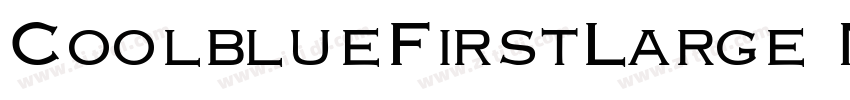 CoolblueFirstLarge N字体转换